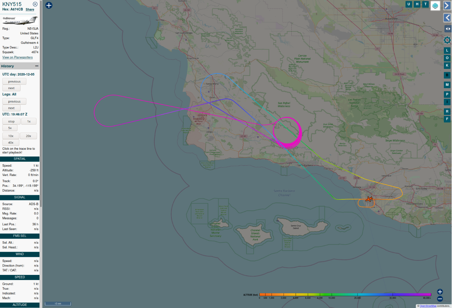 N515JA Flight 2