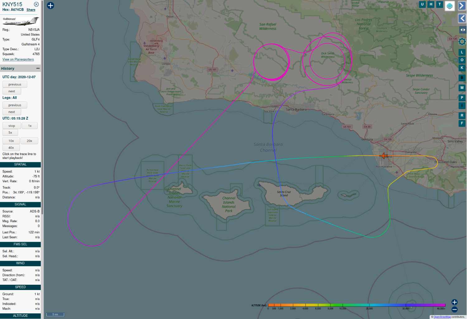 N515JA Flight 3