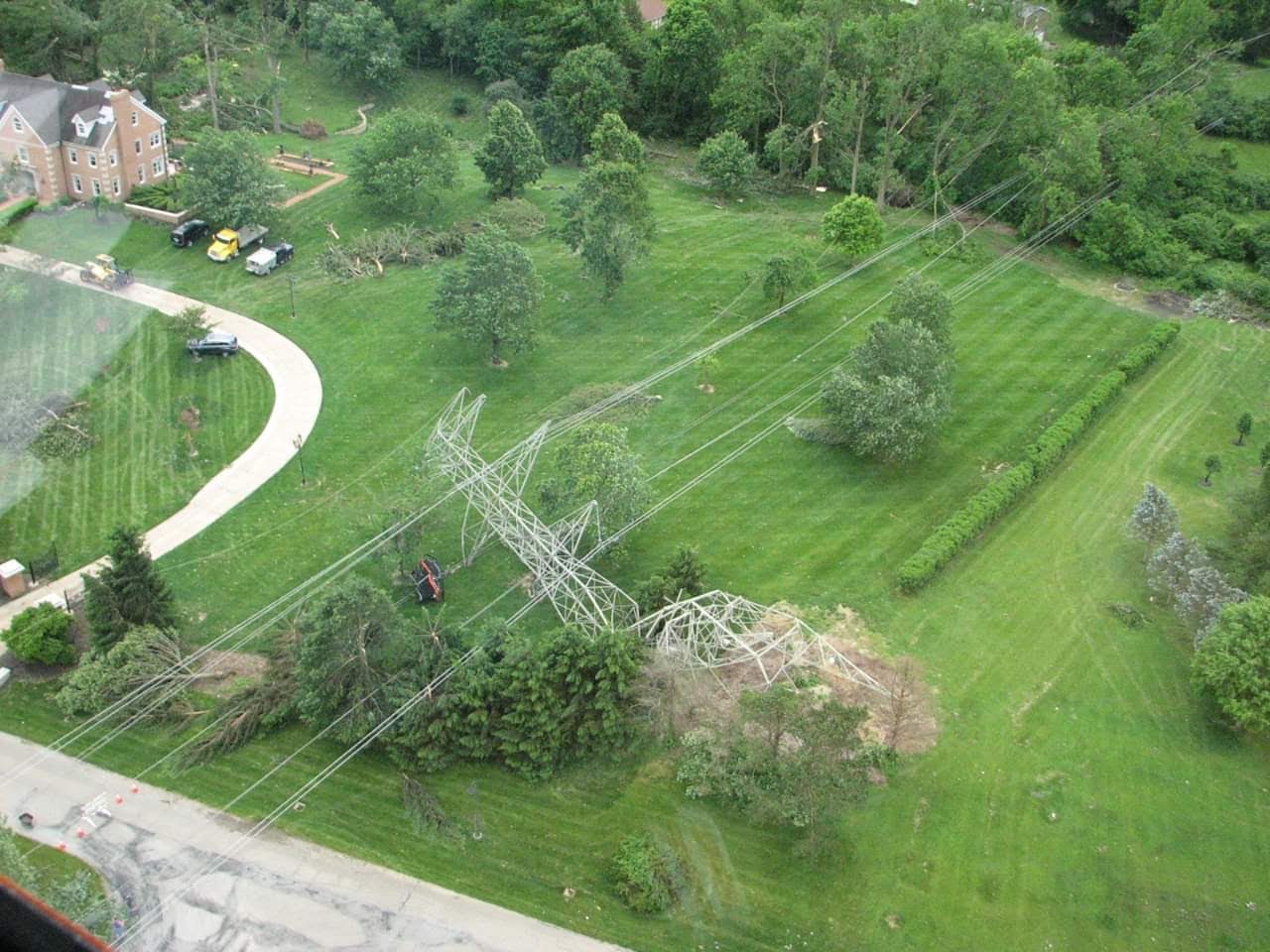 Power Line Damage